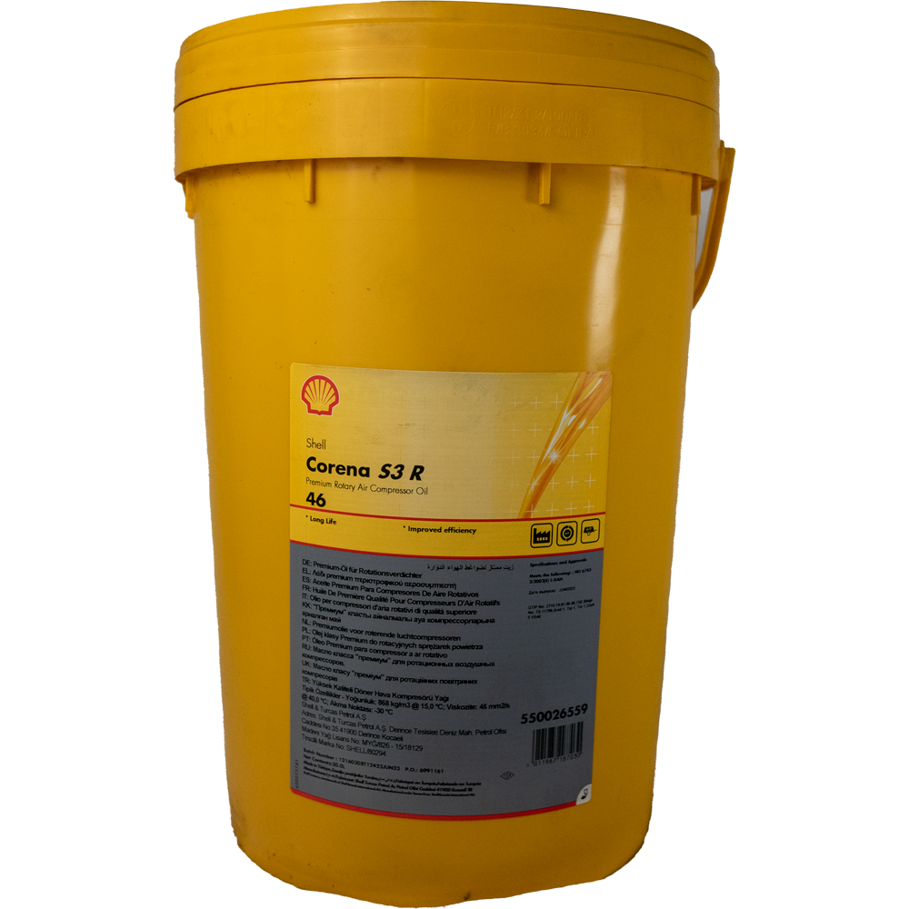 Компрессорное масло Shell CORENA S3 R46 (CORENA S 46)